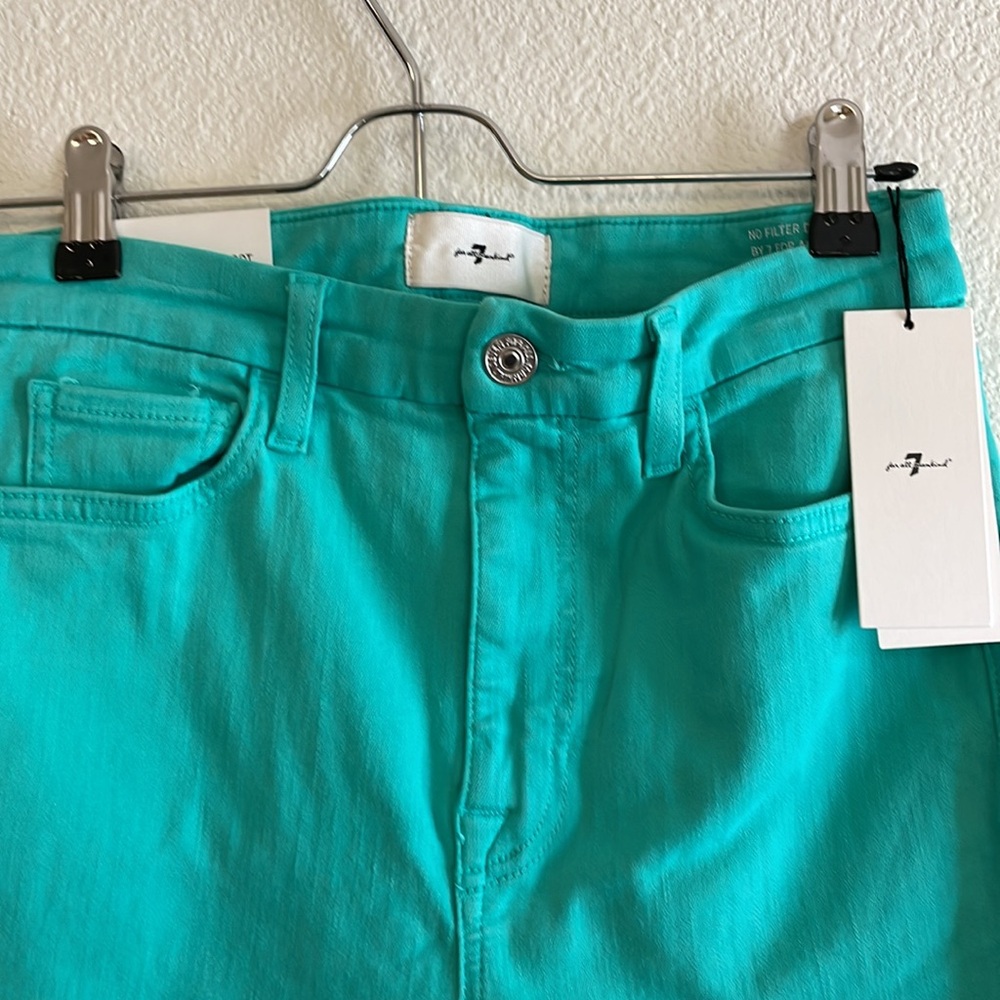 7 For All Mankind Ultra High Rise Skinny Boot - Picture 2 of 16